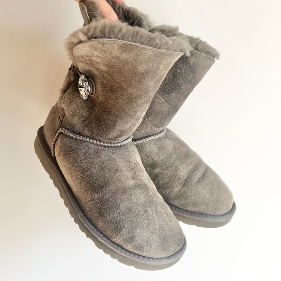 UGG Australia Women's Bailey Button Bling Boots Size 6 - Picture 13 of 16